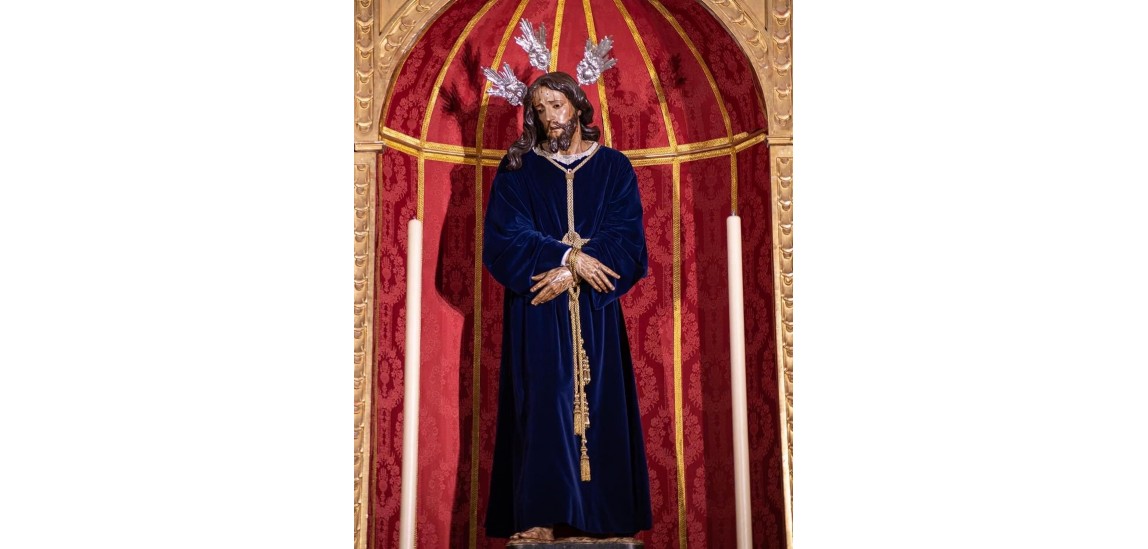 Túnica azul de Ntro. Padre Jesús del Prendimiento (Jerez de la Fra.)